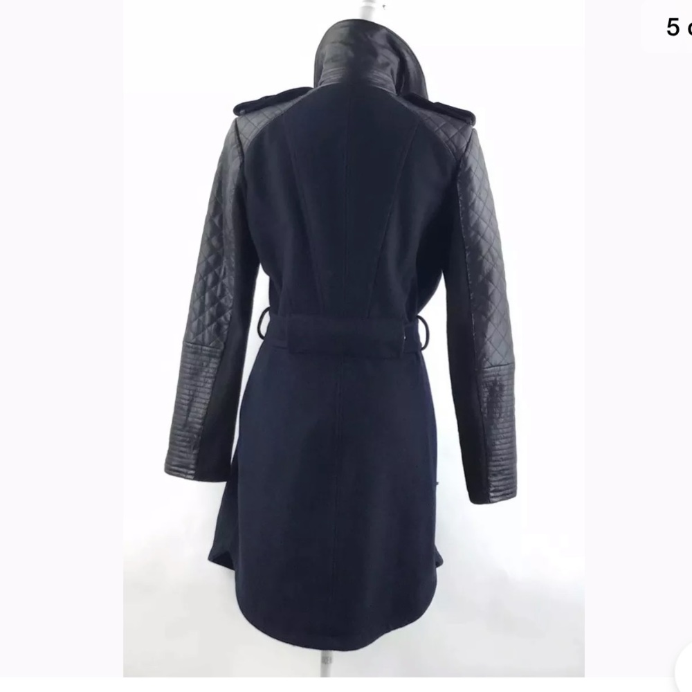 NEW Bcbg MaxAzria Large 12 Isabella Leather Jacket - Picture 6 of 8